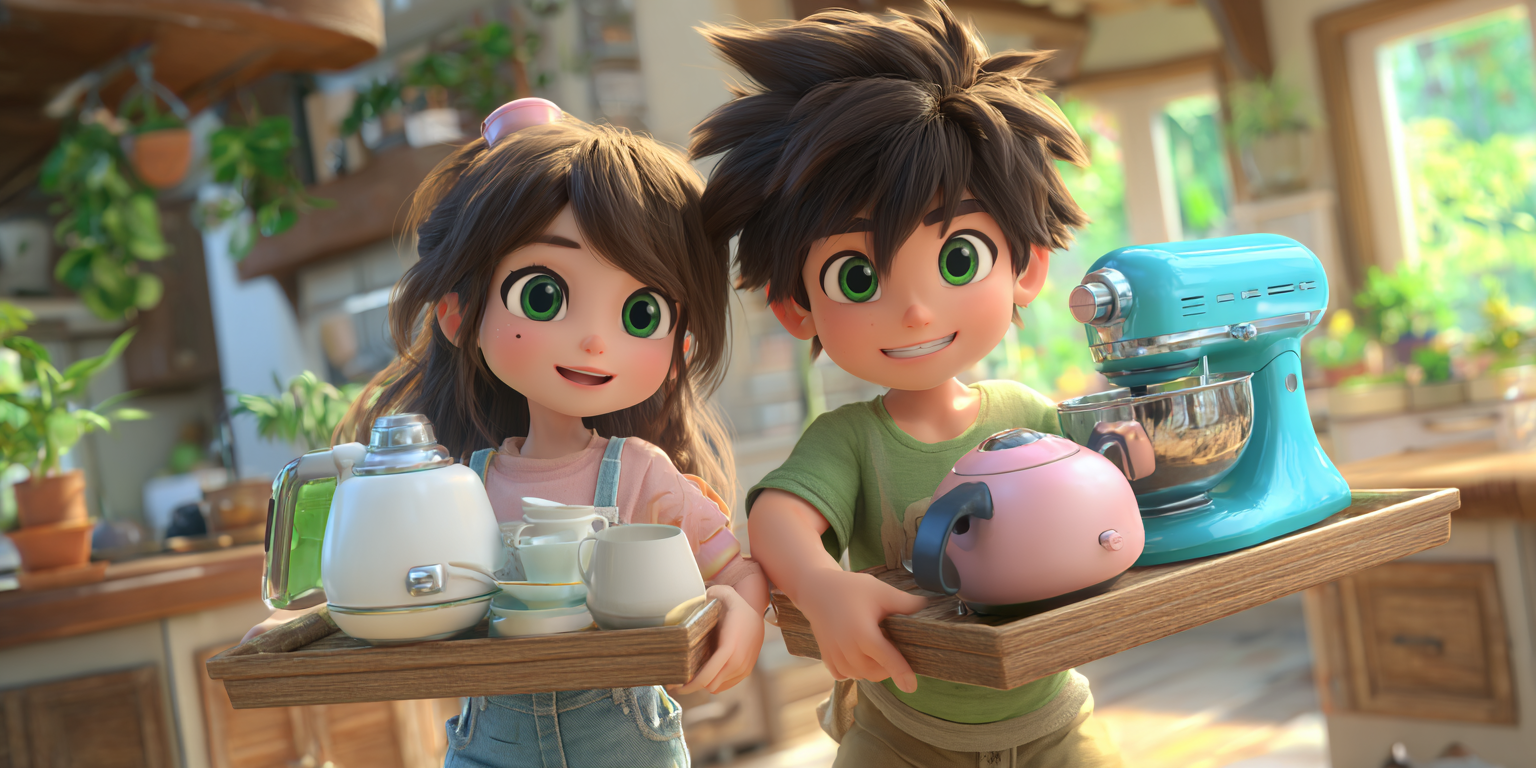 Акция на игрушечную бытовую технику до 40%