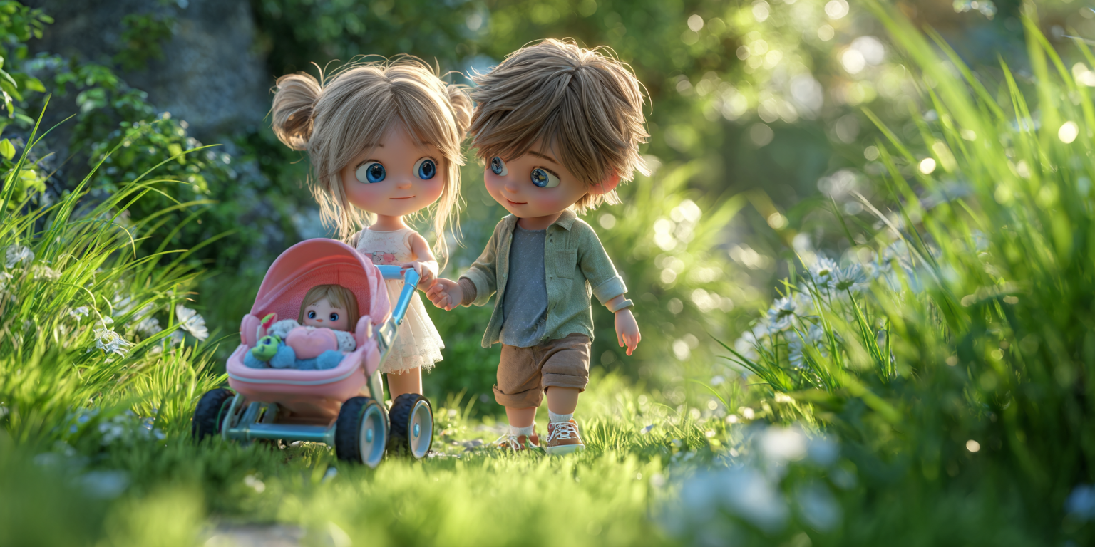 Акция на Коляски для кукол до 40%