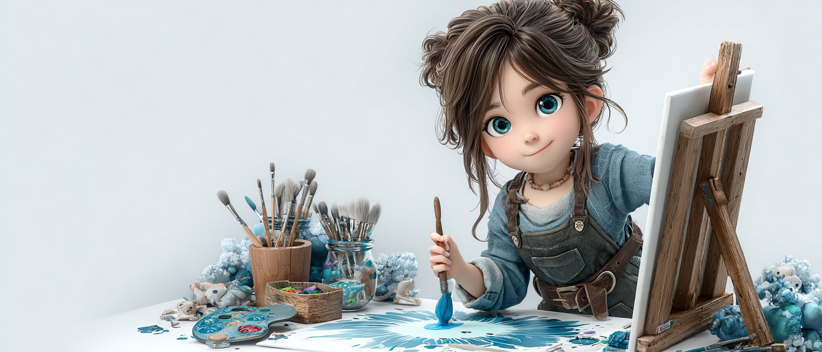 Акция на кисти для рисования -20%