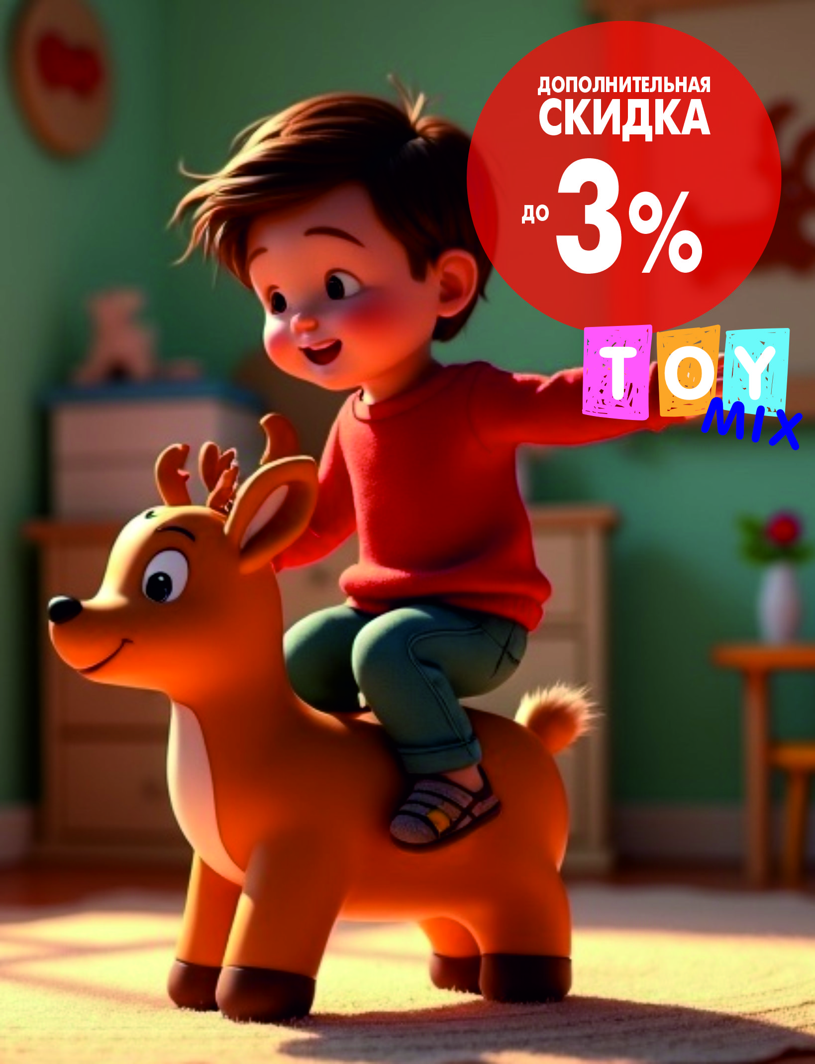 3% доп.скидка Прыгуны Рабер